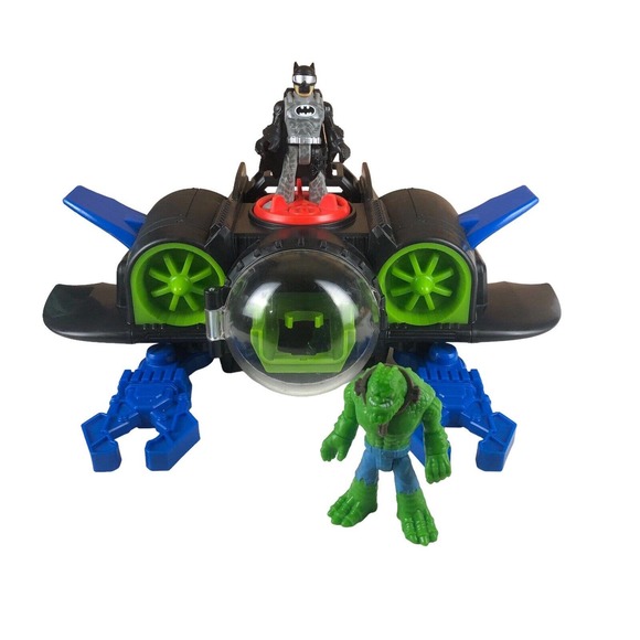 Imaginext DC Super Friends Bat Sub Batman & Killer Croc Action Figures 2020 - Picture 1 of 7